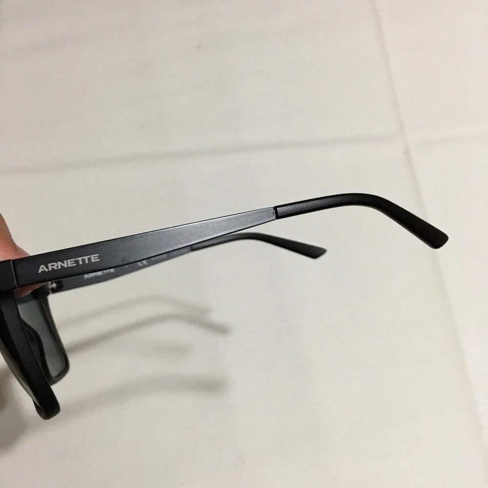 Arnette Chapinero 4261-01/81 Matte Black Frame Polarized Grey Lens Sunglasses